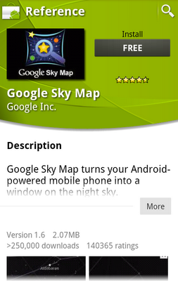 Android Market - Detalles